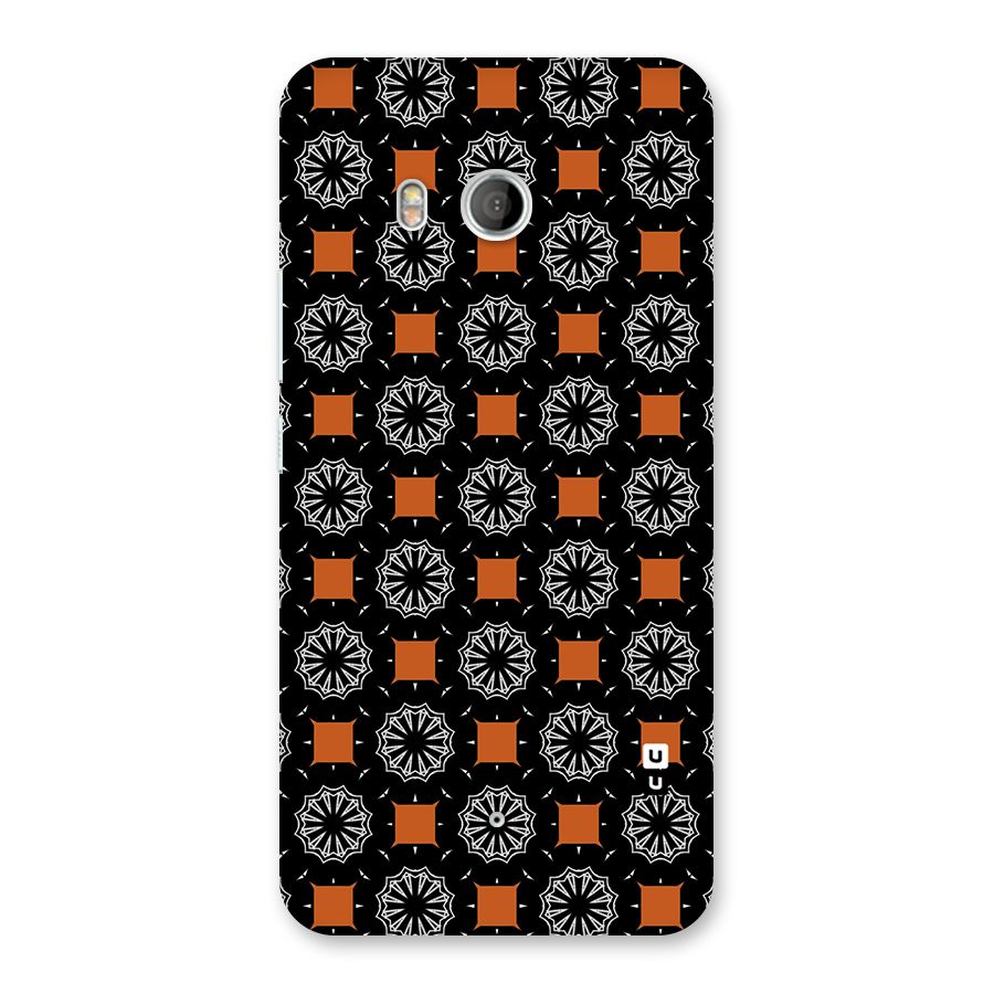 Decorative Wrapping Pattern Back Case for HTC U11