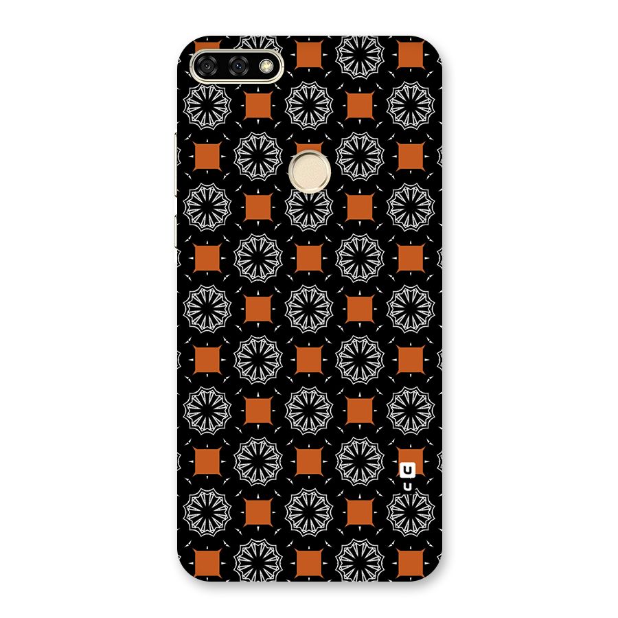 Decorative Wrapping Pattern Back Case for Honor 7A