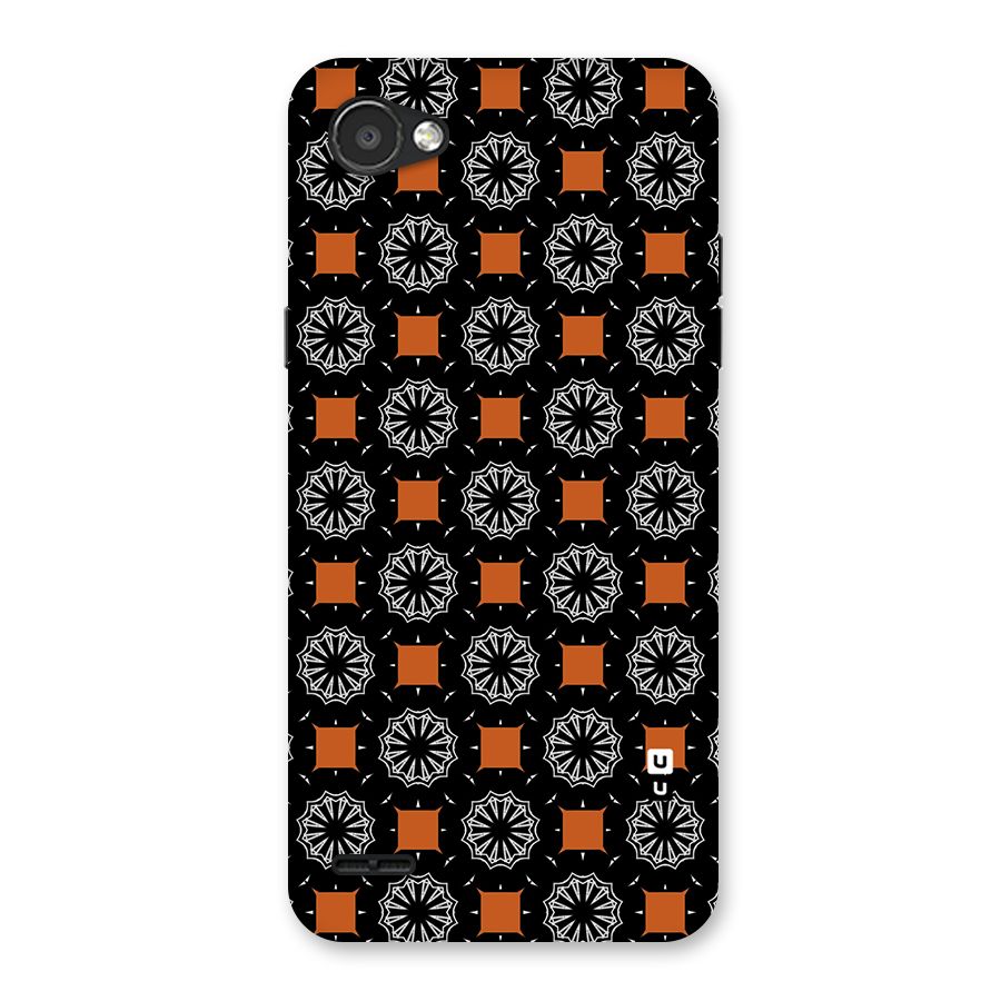 Decorative Wrapping Pattern Back Case for LG Q6