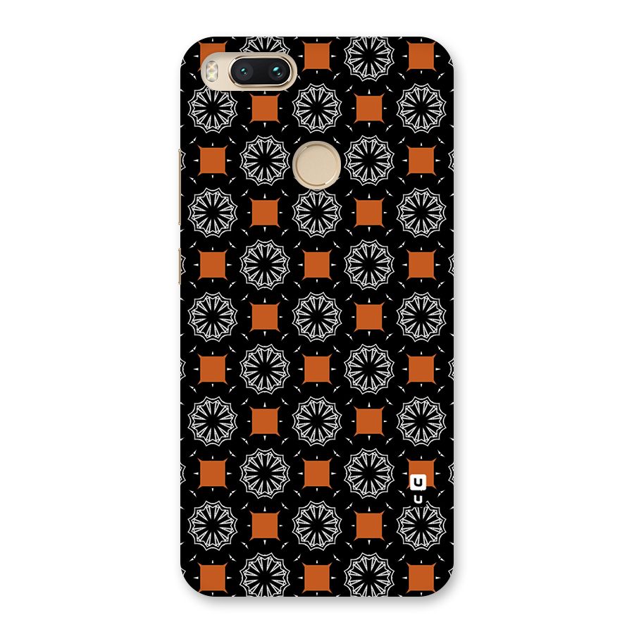 Decorative Wrapping Pattern Back Case for Mi A1