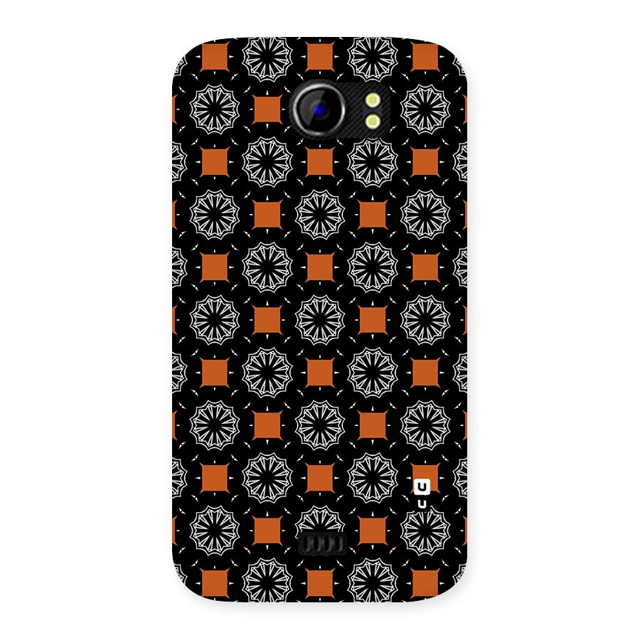 Decorative Wrapping Pattern Back Case for Micromax Canvas 2 A110