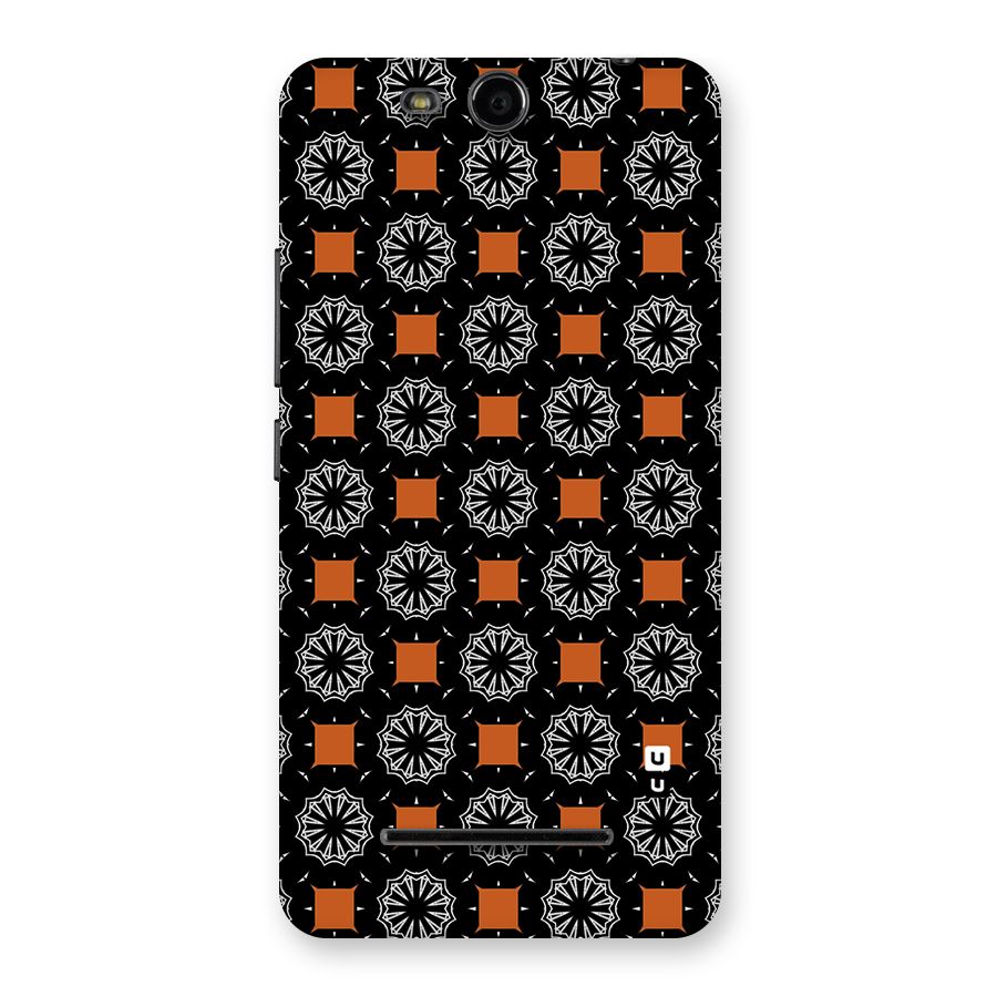 Decorative Wrapping Pattern Back Case for Micromax Canvas Juice 3 Q392