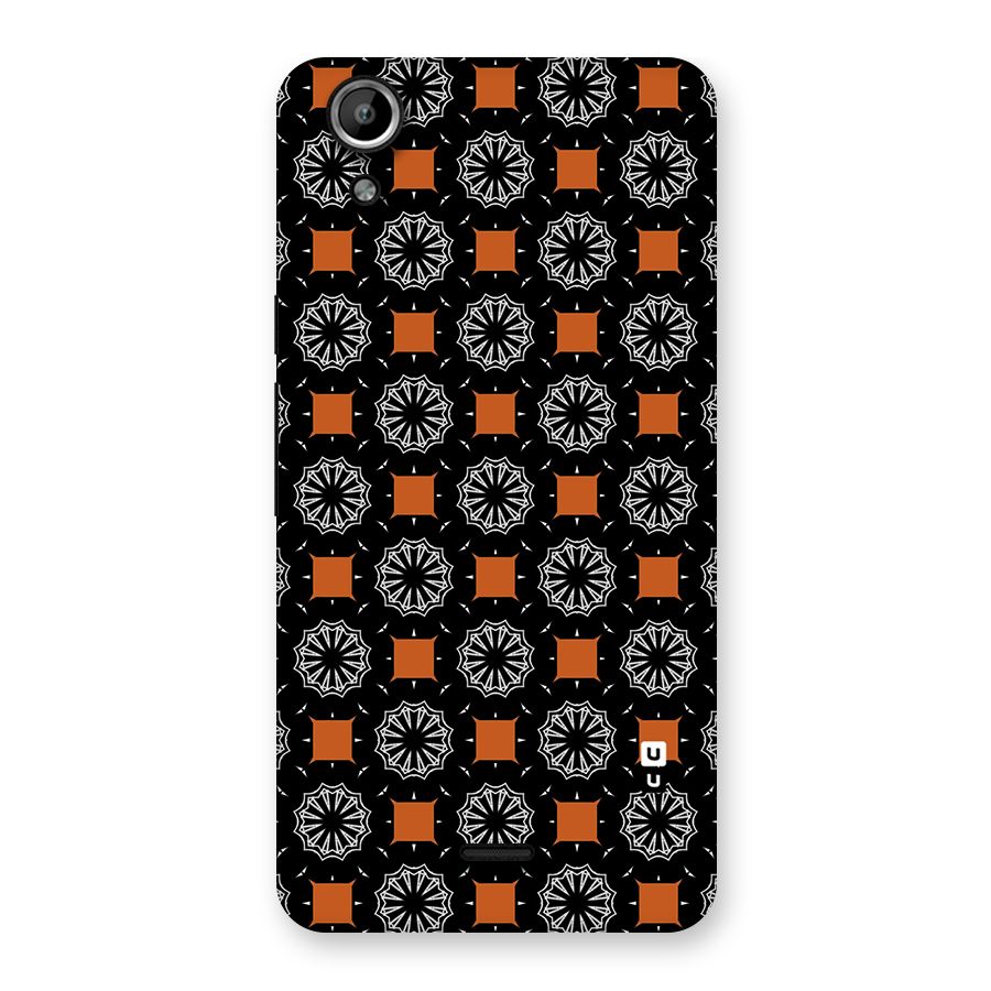 Decorative Wrapping Pattern Back Case for Micromax Canvas Selfie Lens Q345