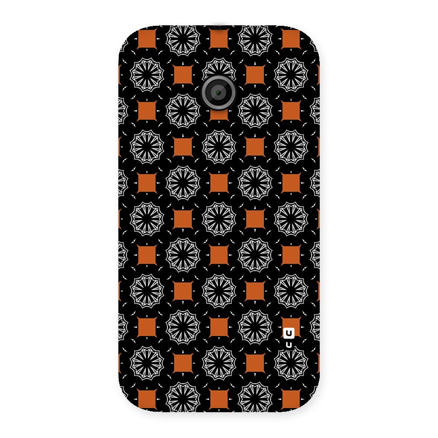 Decorative Wrapping Pattern Back Case for Moto E