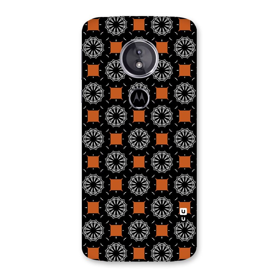 Decorative Wrapping Pattern Back Case for Moto E5