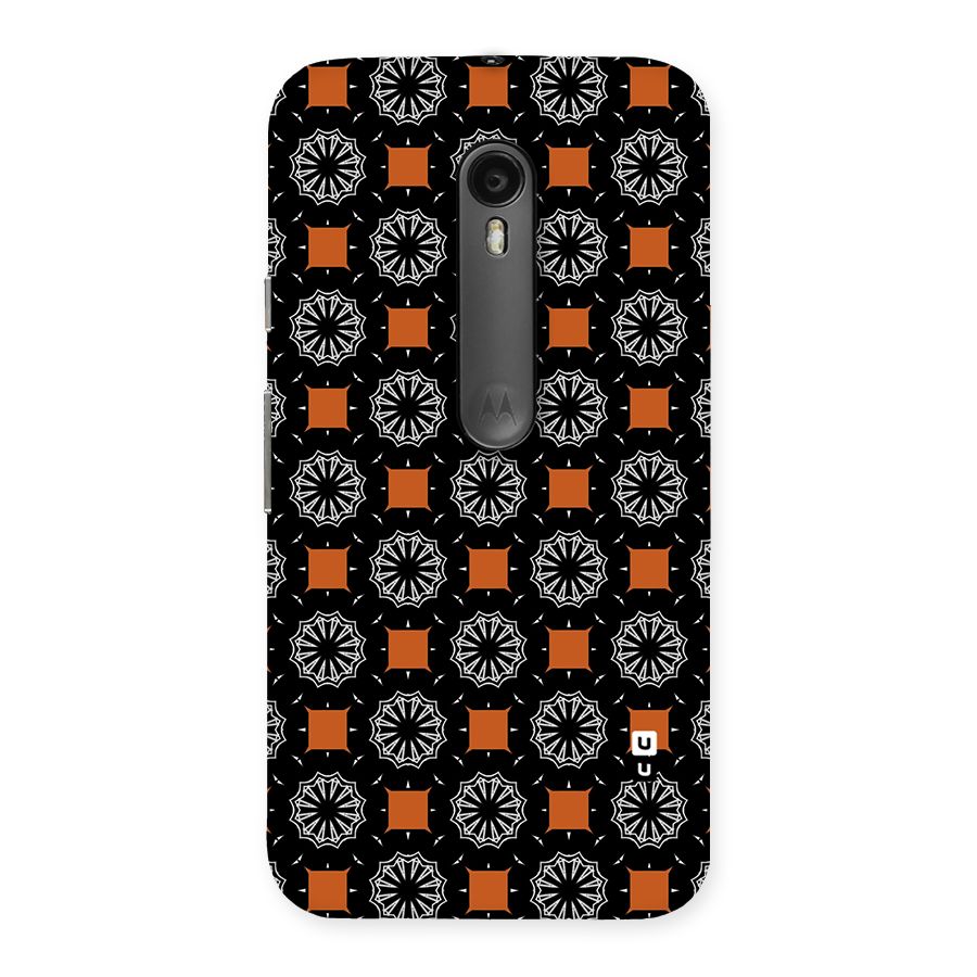 Decorative Wrapping Pattern Back Case for Moto G3