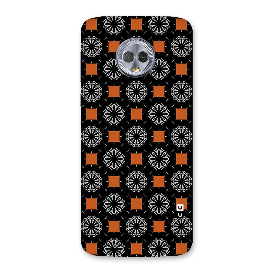 Decorative Wrapping Pattern Back Case for Moto G6