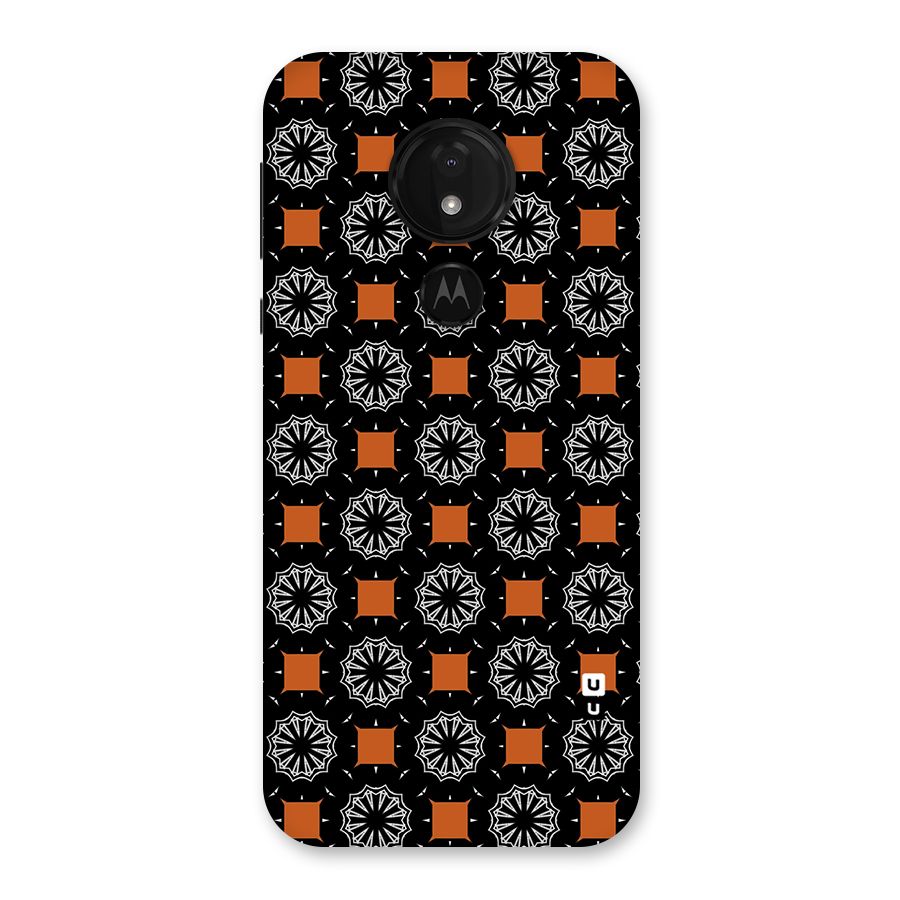 Decorative Wrapping Pattern Back Case for Moto G7 Power
