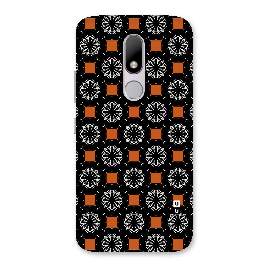 Decorative Wrapping Pattern Back Case for Moto M