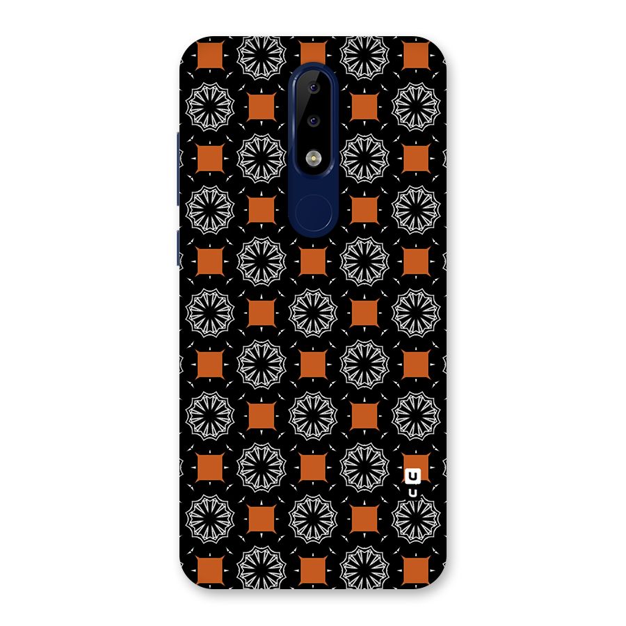 Decorative Wrapping Pattern Back Case for Nokia 5.1 Plus