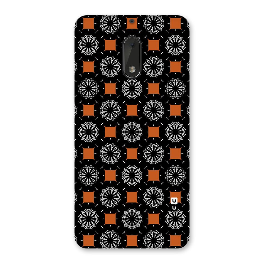 Decorative Wrapping Pattern Back Case for Nokia 6