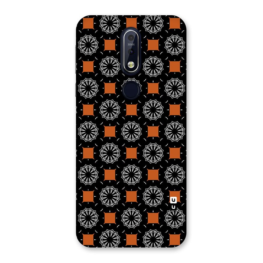 Decorative Wrapping Pattern Back Case for Nokia 7.1