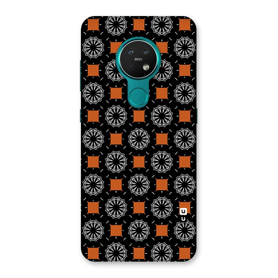 Decorative Wrapping Pattern Back Case for Nokia 7.2