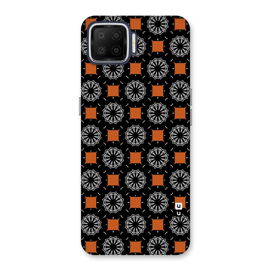 Decorative Wrapping Pattern Back Case for Oppo F17