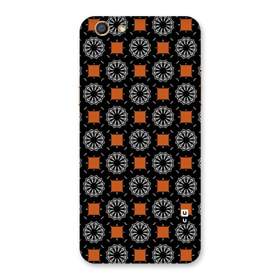 Decorative Wrapping Pattern Back Case for Oppo F3