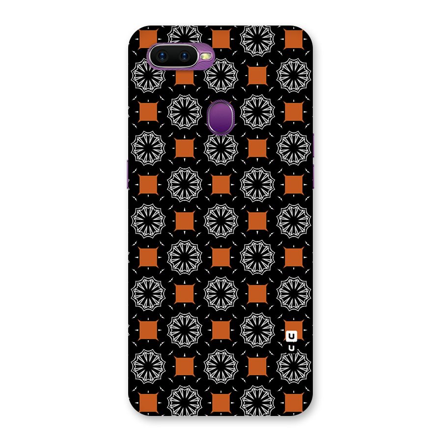 Decorative Wrapping Pattern Back Case for Oppo F9
