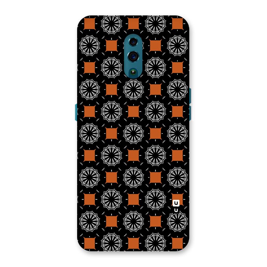Decorative Wrapping Pattern Back Case for Oppo Reno