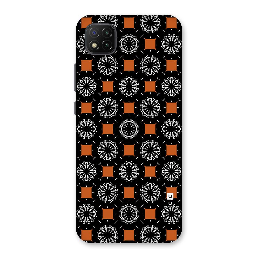 Decorative Wrapping Pattern Back Case for Poco C3