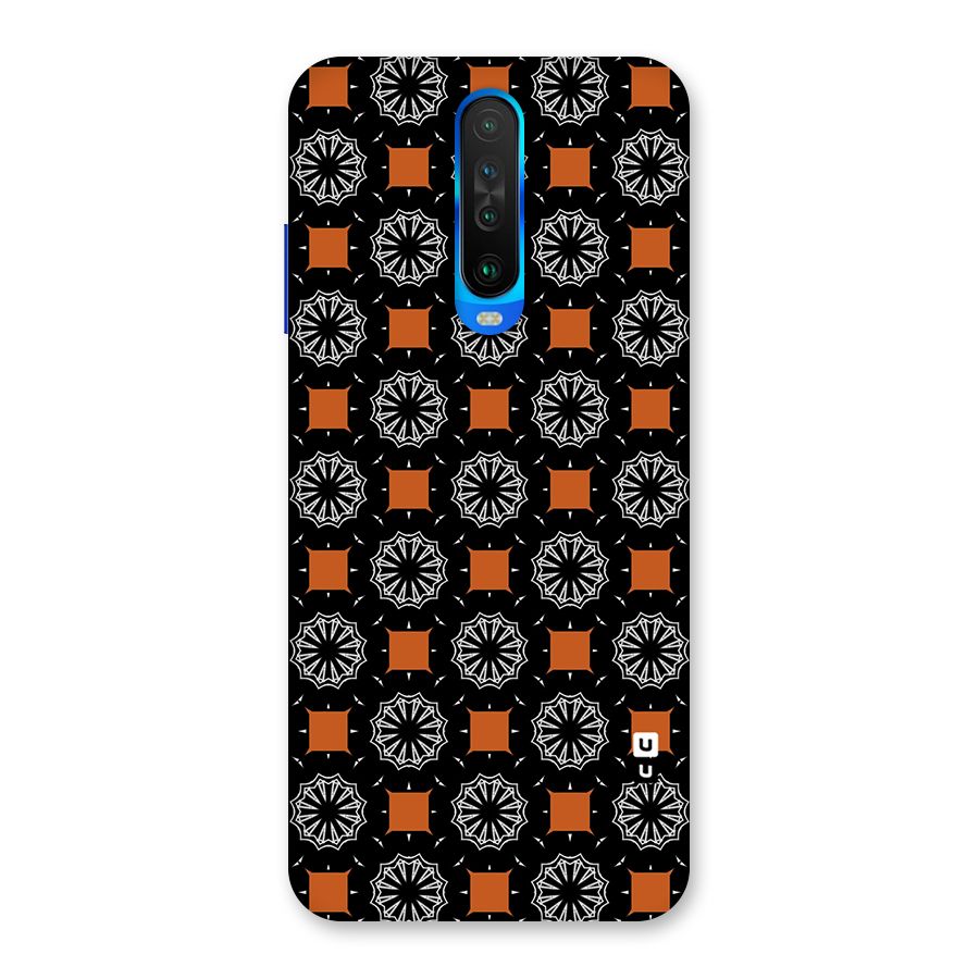Decorative Wrapping Pattern Back Case for Poco X2