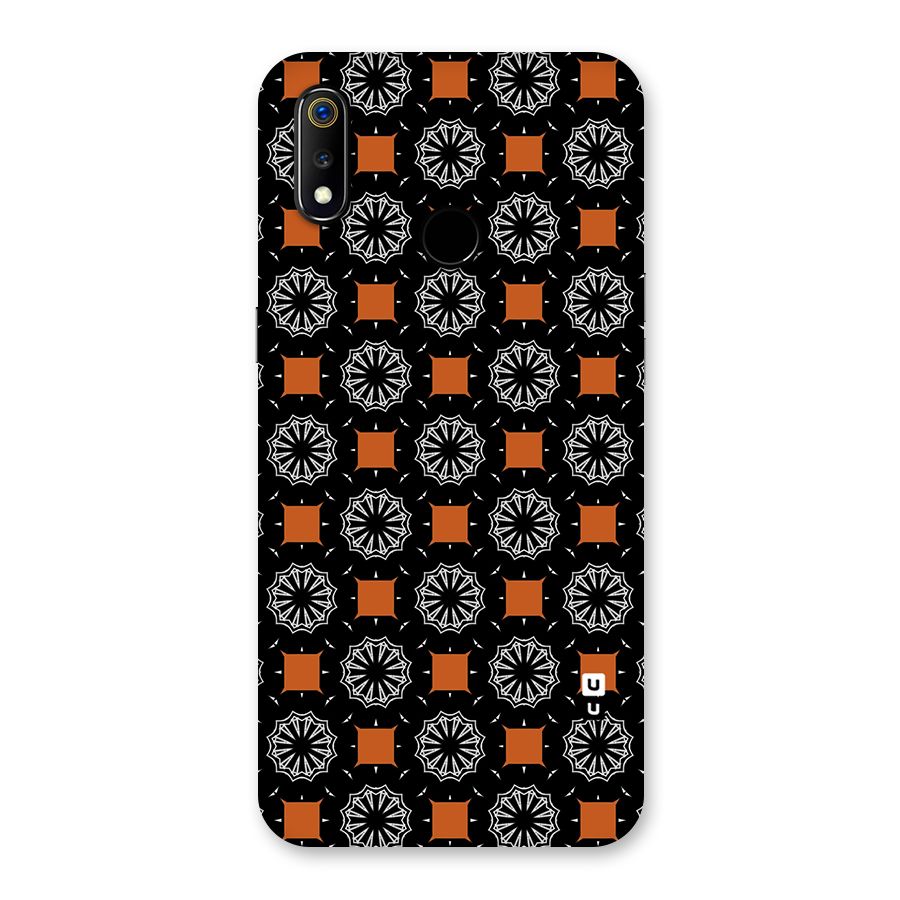Decorative Wrapping Pattern Back Case for Realme 3