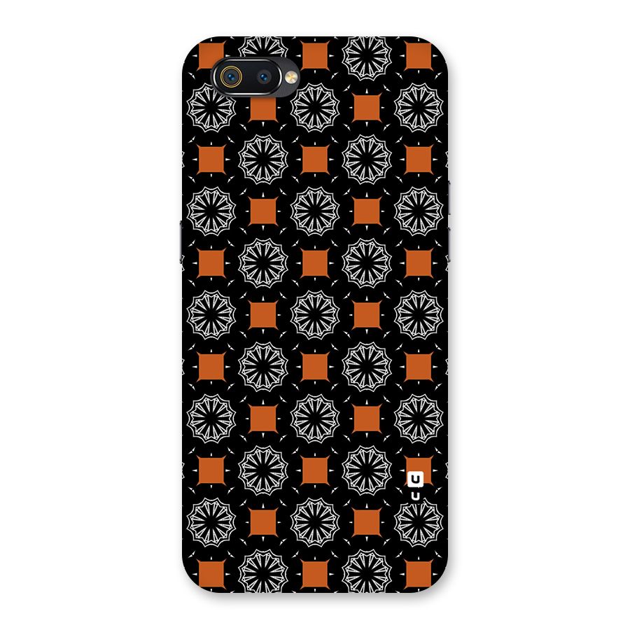 Decorative Wrapping Pattern Back Case for Realme C2