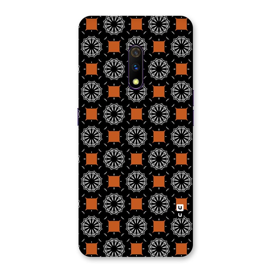 Decorative Wrapping Pattern Back Case for Realme X