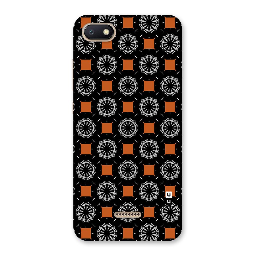 Decorative Wrapping Pattern Back Case for Redmi 6A