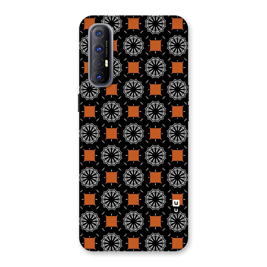 Decorative Wrapping Pattern Back Case for Reno3 Pro