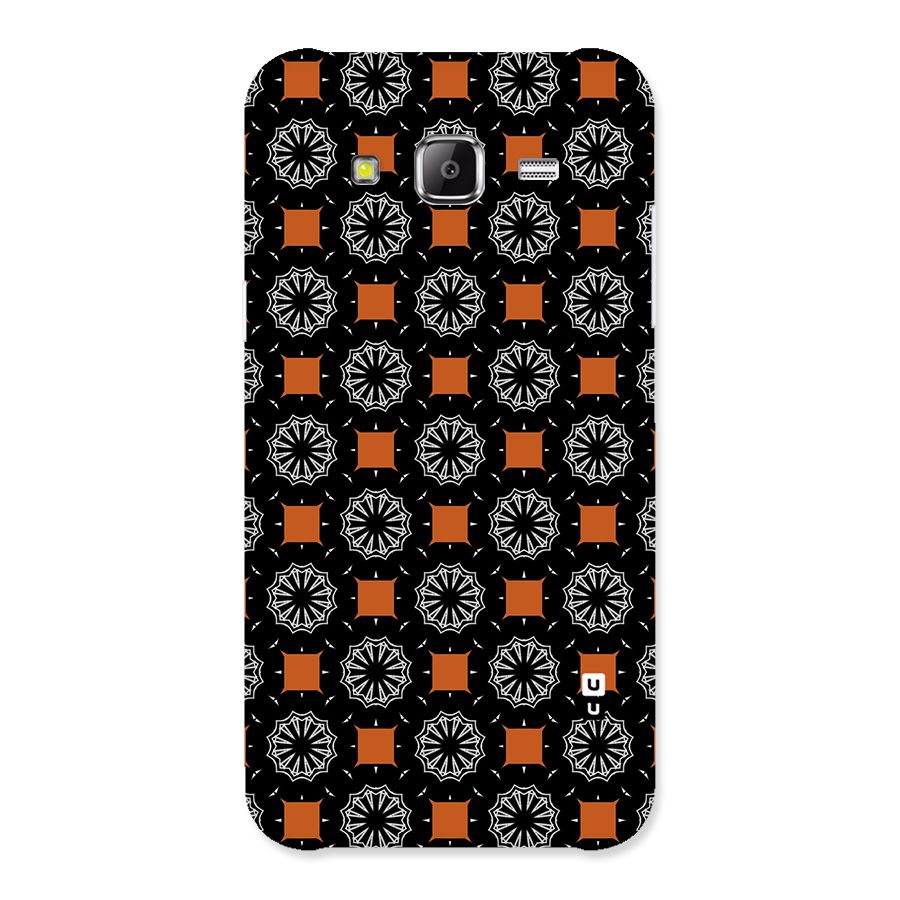 Decorative Wrapping Pattern Back Case for Samsung Galaxy J5