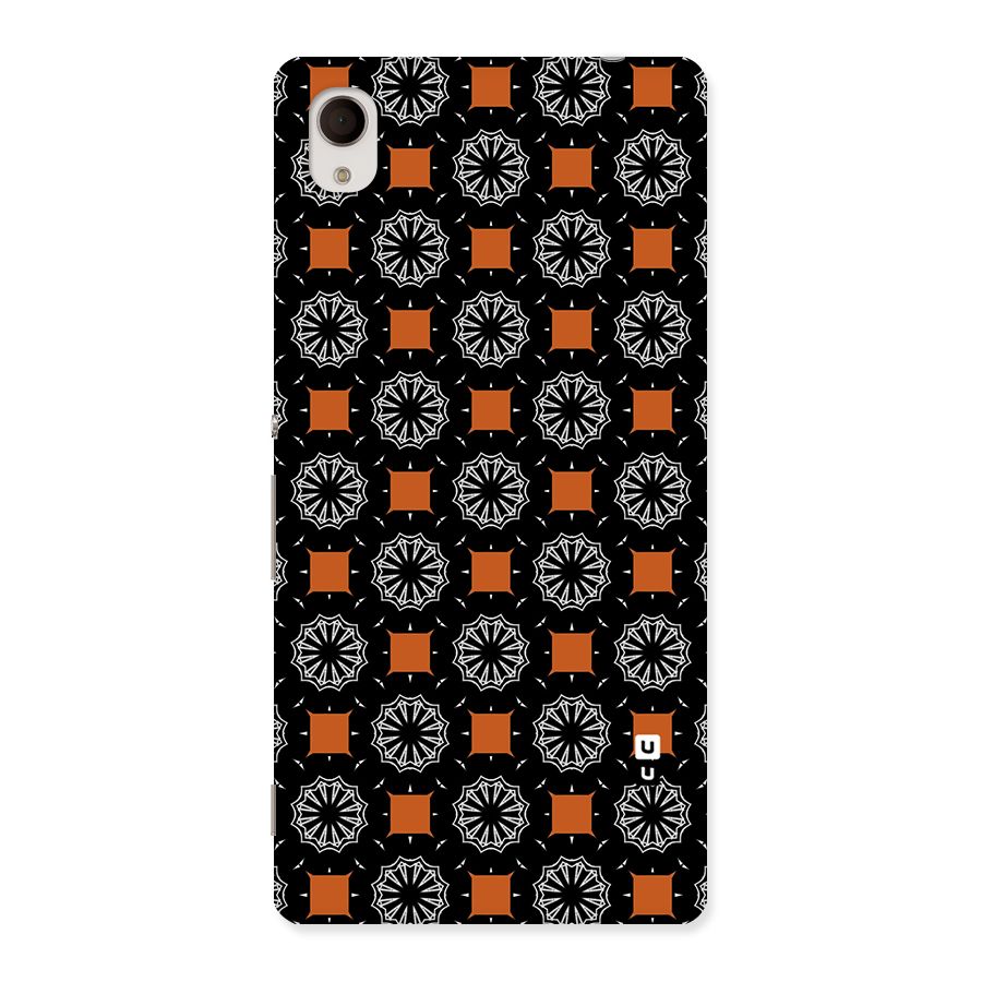 Decorative Wrapping Pattern Back Case for Sony Xperia M4