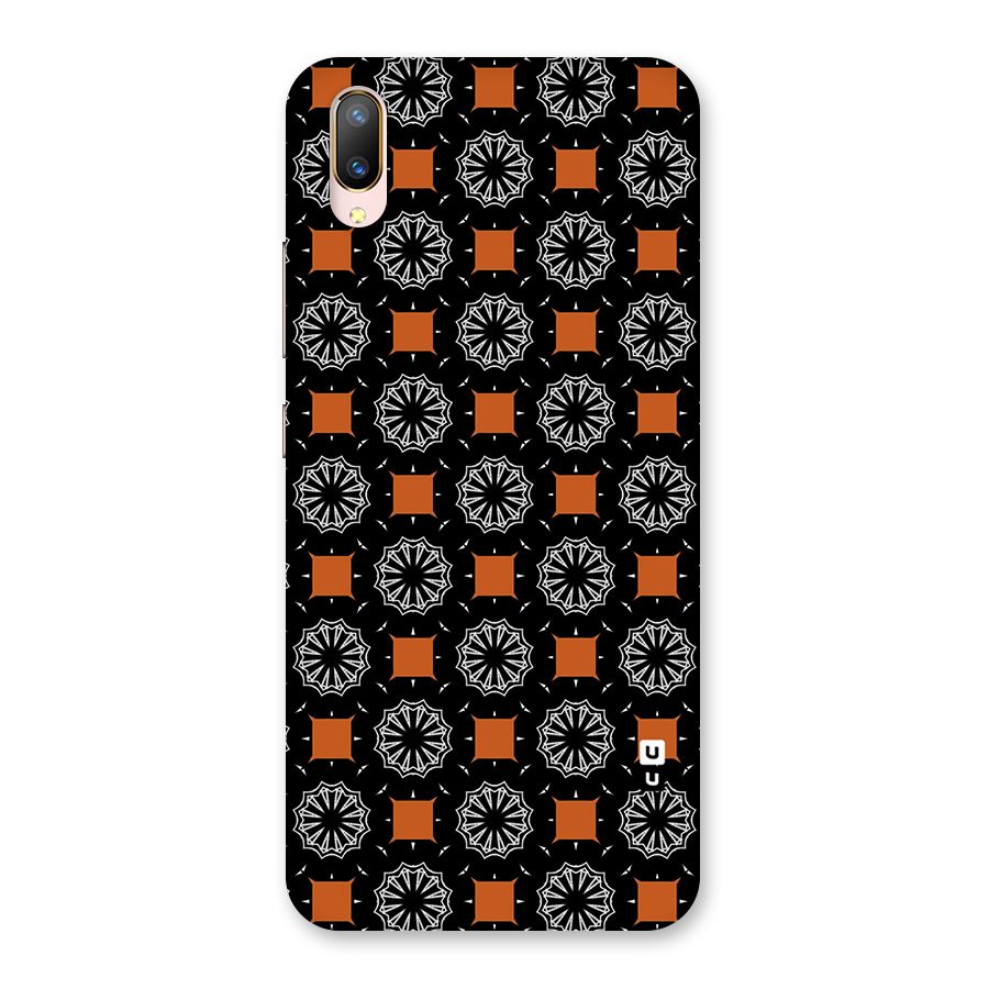 Decorative Wrapping Pattern Back Case for Vivo V11 Pro