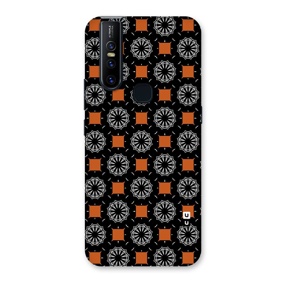 Decorative Wrapping Pattern Back Case for Vivo V15