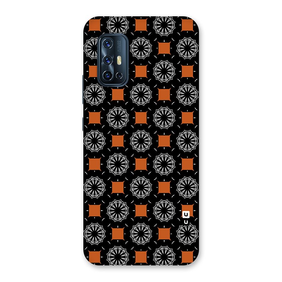 Decorative Wrapping Pattern Back Case for Vivo V17