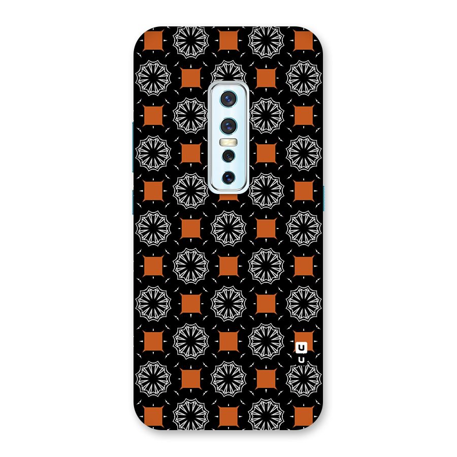 Decorative Wrapping Pattern Back Case for Vivo V17 Pro