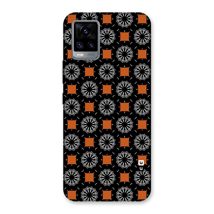 Decorative Wrapping Pattern Back Case for Vivo V20