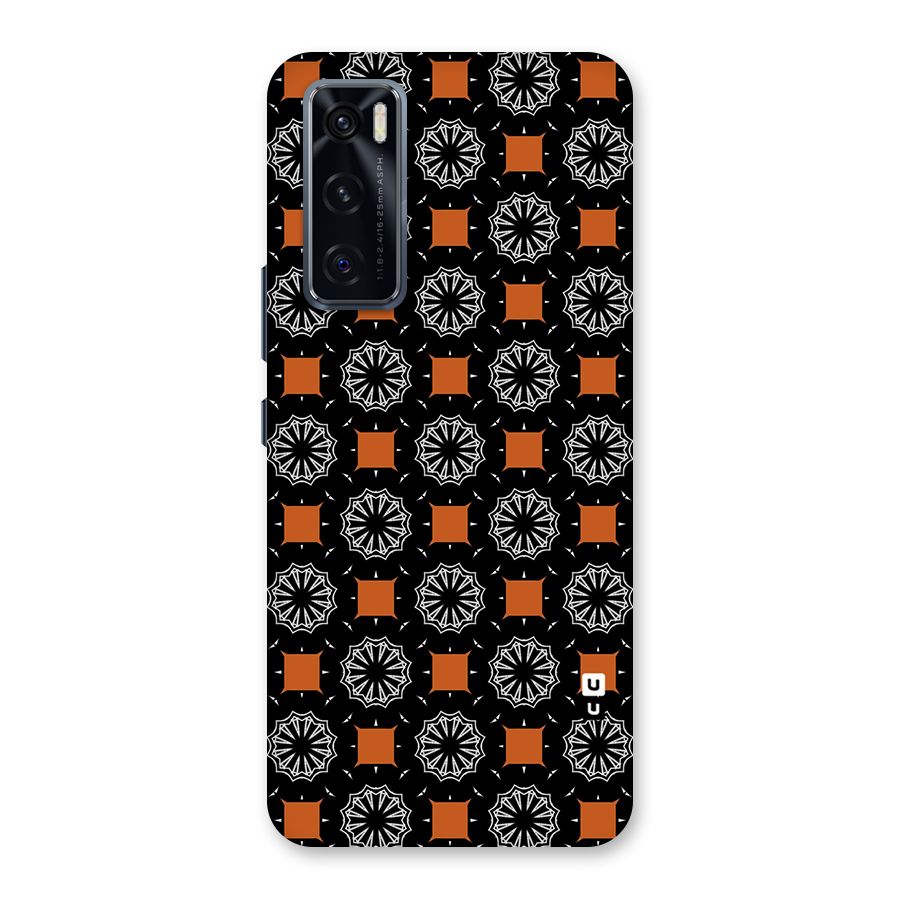 Decorative Wrapping Pattern Back Case for Vivo V20 SE