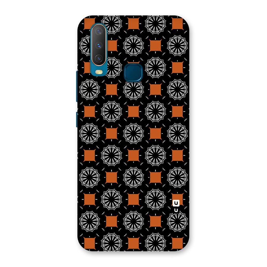 Decorative Wrapping Pattern Back Case for Vivo Y15