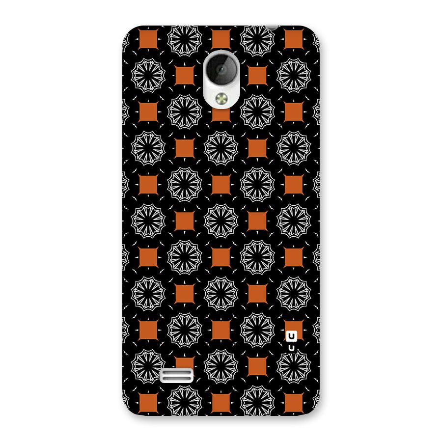 Decorative Wrapping Pattern Back Case for Vivo Y21