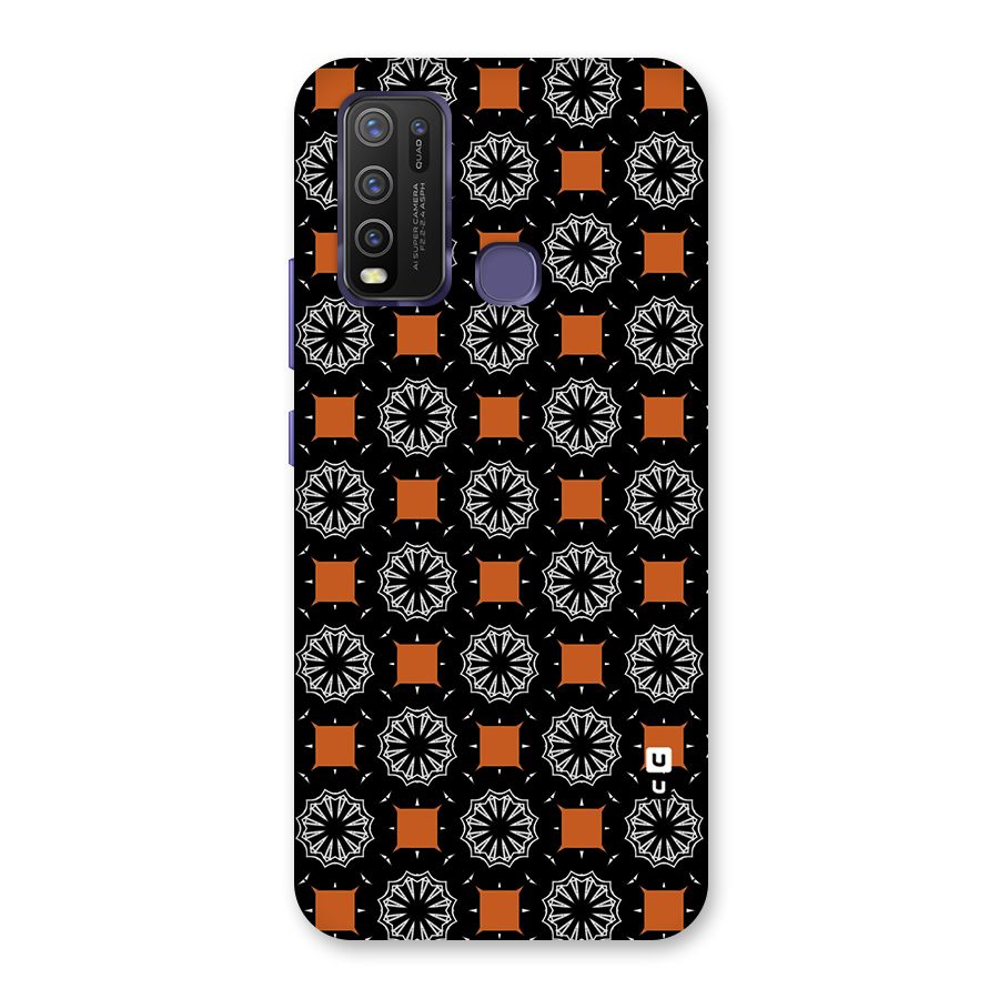 Decorative Wrapping Pattern Back Case for Vivo Y50
