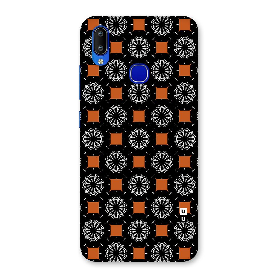Decorative Wrapping Pattern Back Case for Vivo Y91