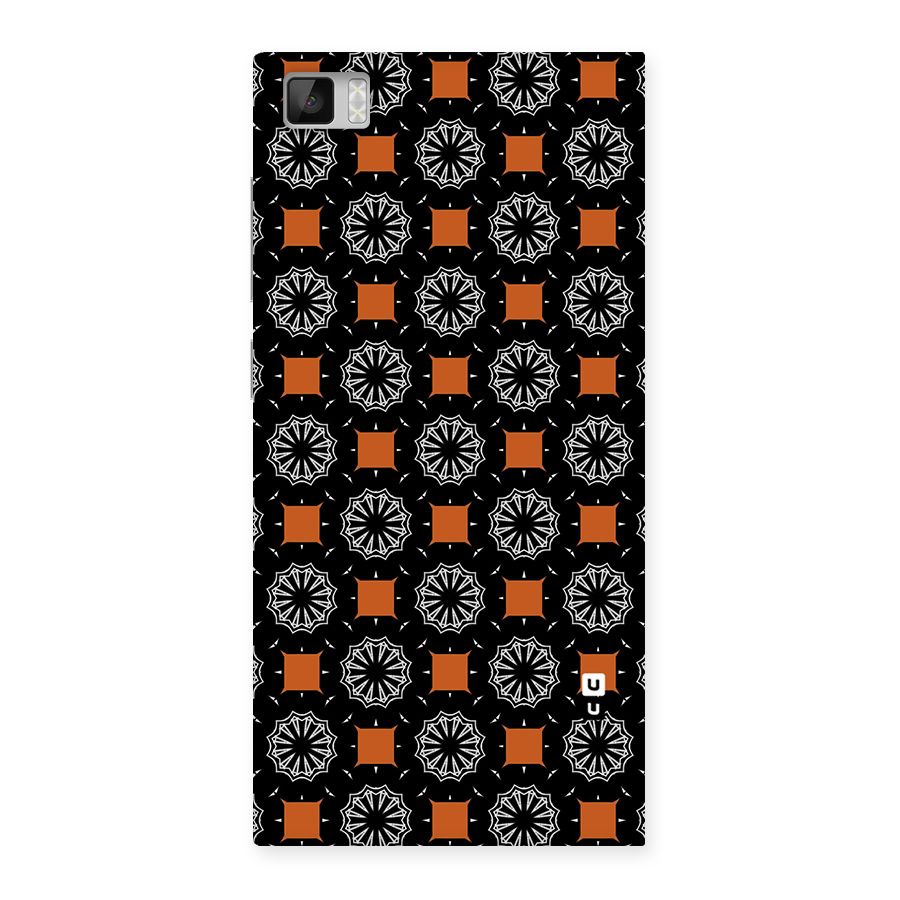 Decorative Wrapping Pattern Back Case for Xiaomi Mi3