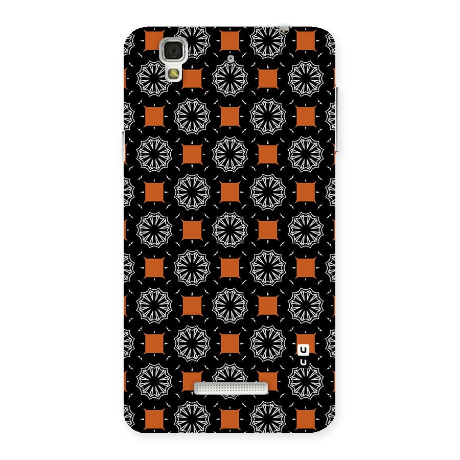 Decorative Wrapping Pattern Back Case for Yu Yureka
