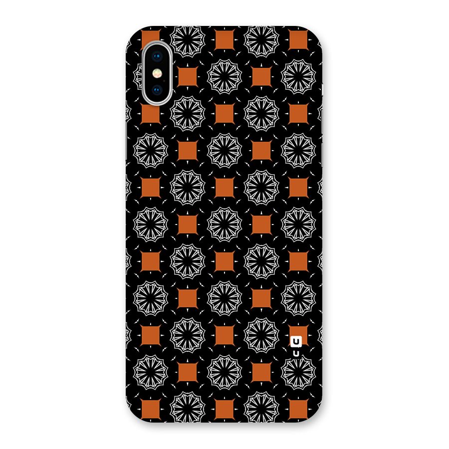 Decorative Wrapping Pattern Back Case for iPhone XS