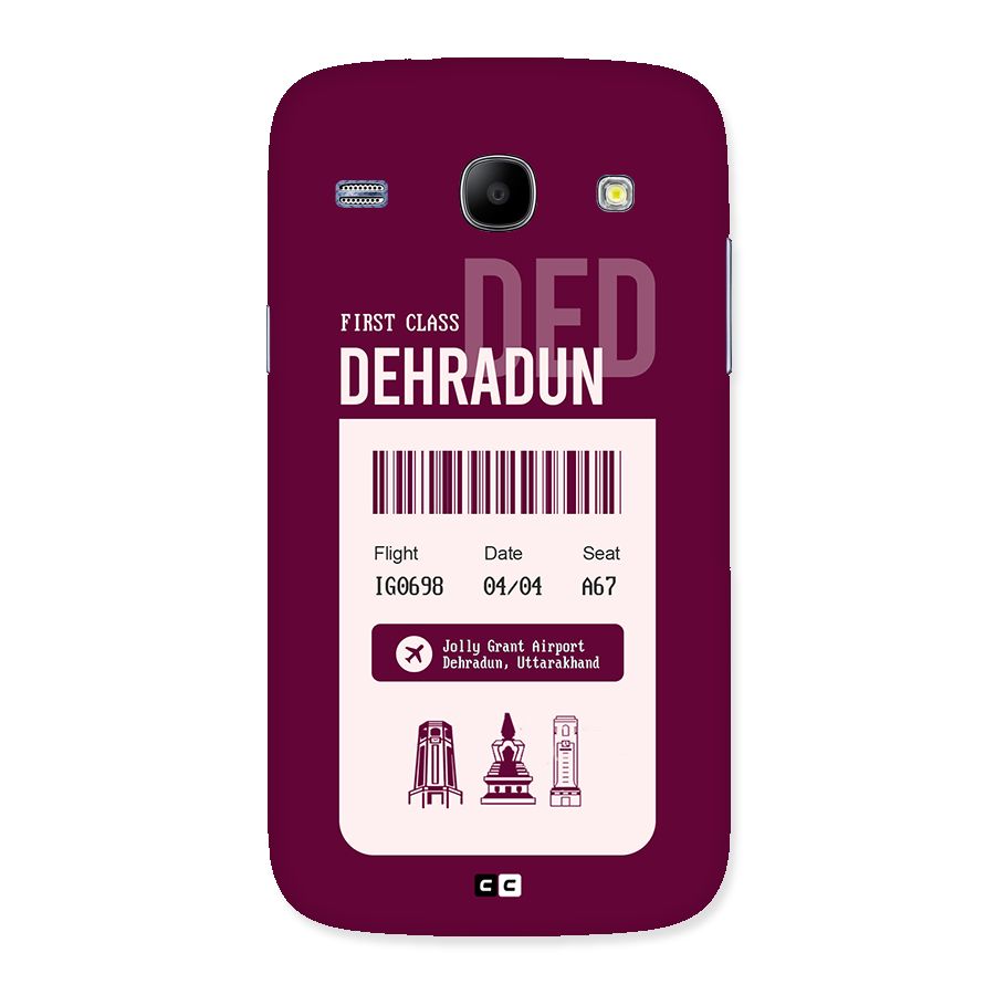 Dehradun Boarding Pass Back Case for Galaxy Core