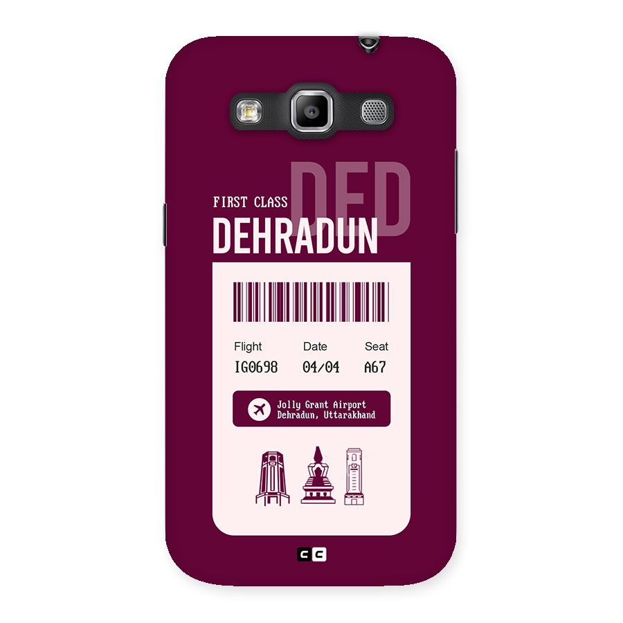 Dehradun Boarding Pass Back Case for Galaxy Grand Quattro