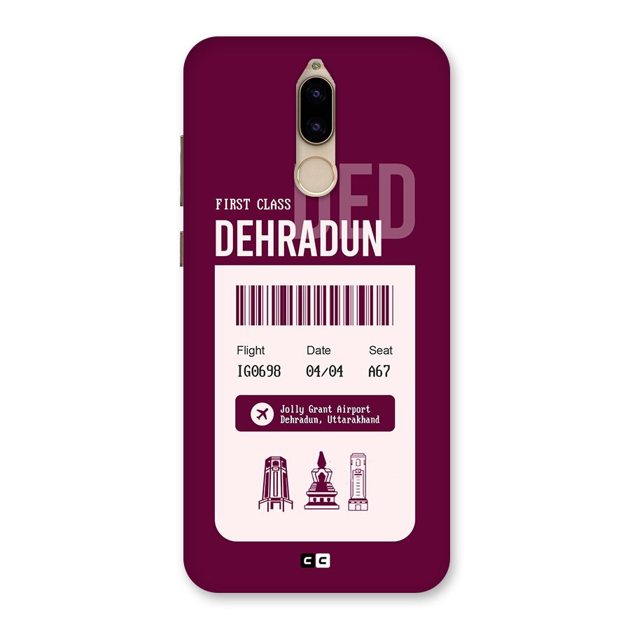 Dehradun Boarding Pass Back Case for Honor 9i