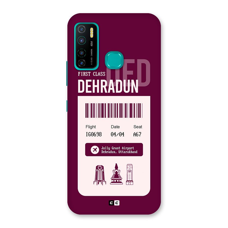 Dehradun Boarding Pass Back Case for Infinix Hot 9 Pro