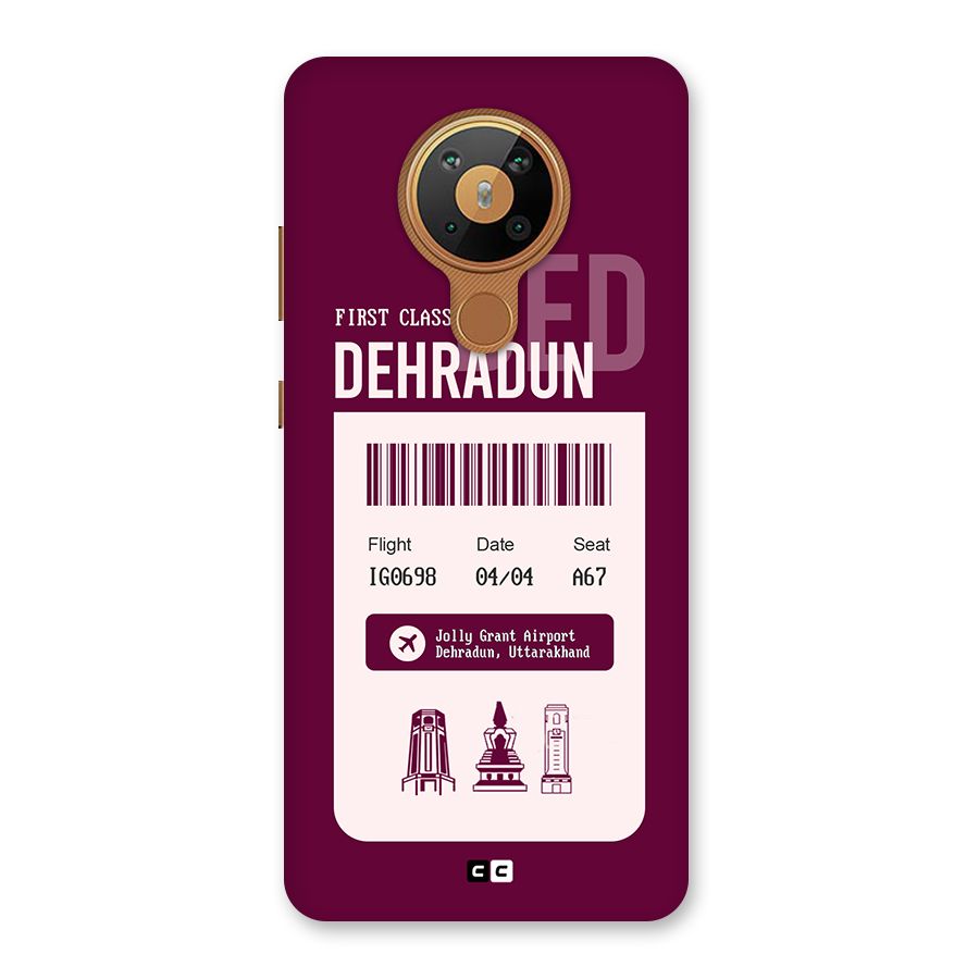 Dehradun Boarding Pass Back Case for Nokia 5.3
