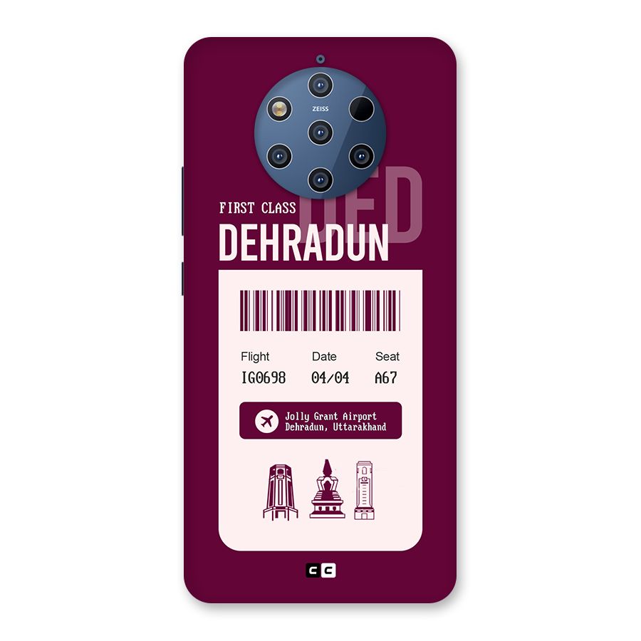 Dehradun Boarding Pass Back Case for Nokia 9 PureView