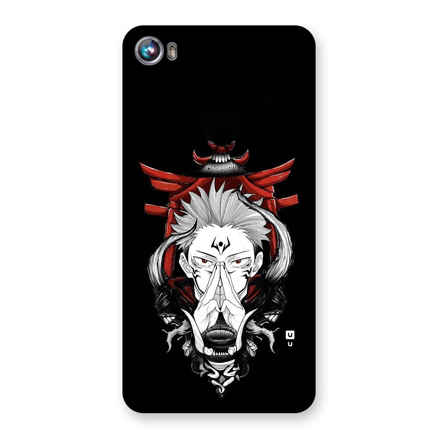 Demon King Sukuna Back Case for Canvas Fire 4 (A107)
